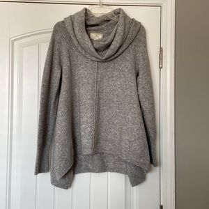 Ruby Moon Grey Cowl Neck Sweater